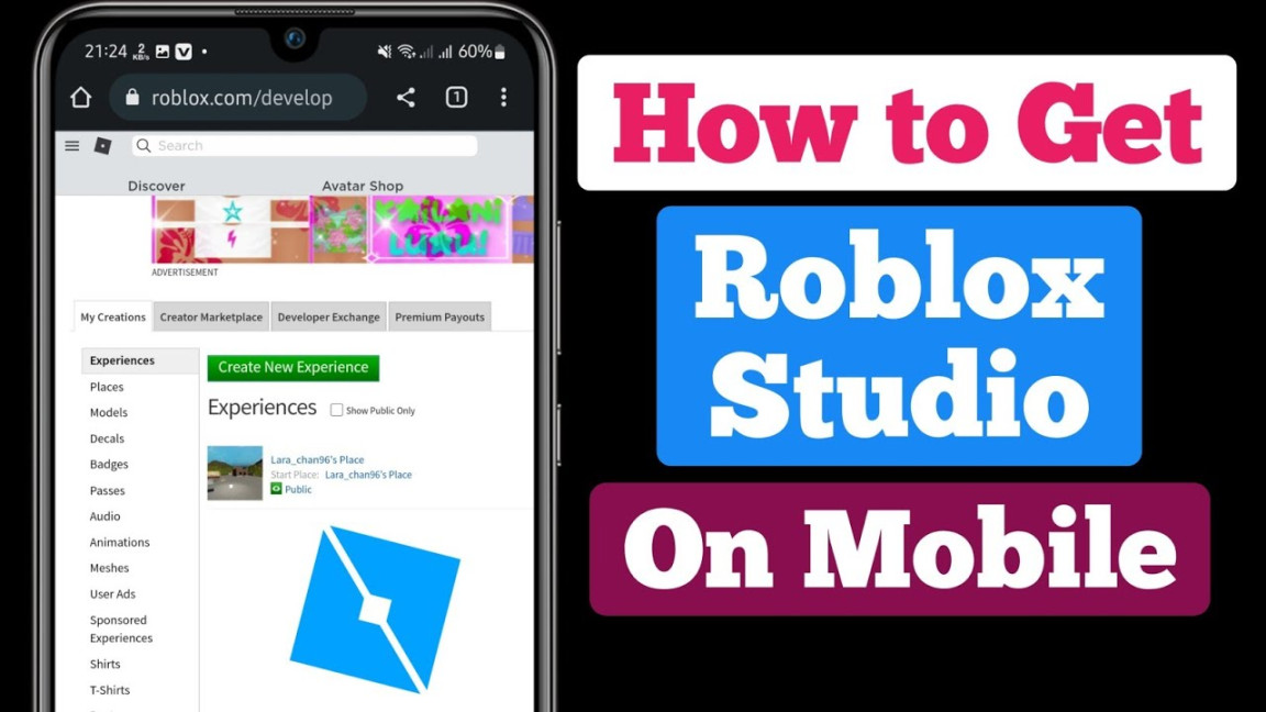 How To Get Roblox Studio On Mobile ( Android & iOS )  - YouTube