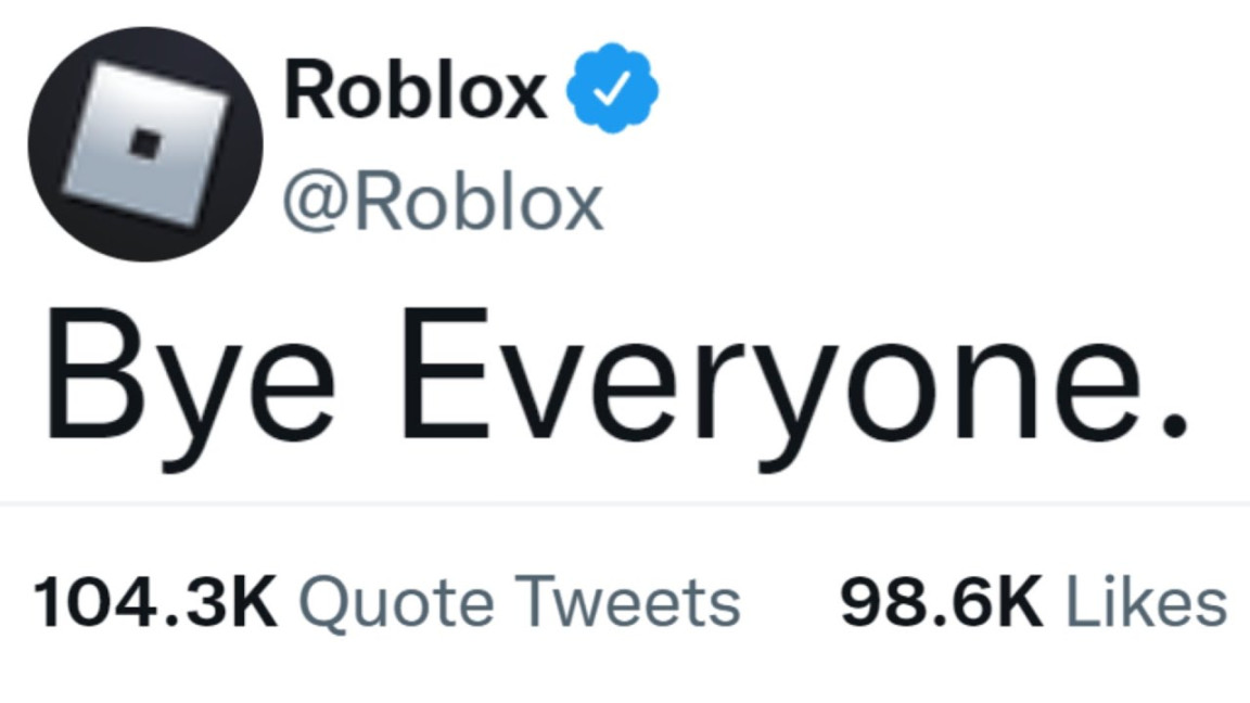 Roblox Is Being Deleted