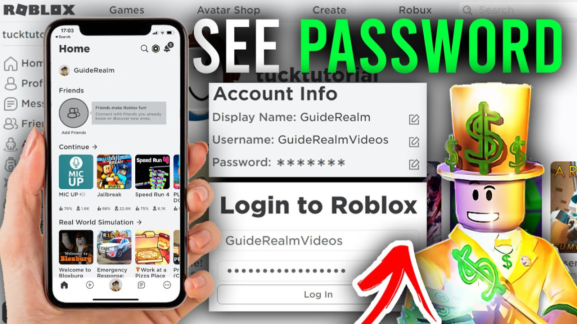 How To See Your Roblox Password - Best Guide